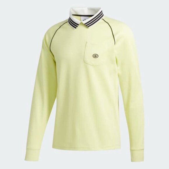 Adidas FM1429 Urgell Jersey Top Yellow Tint